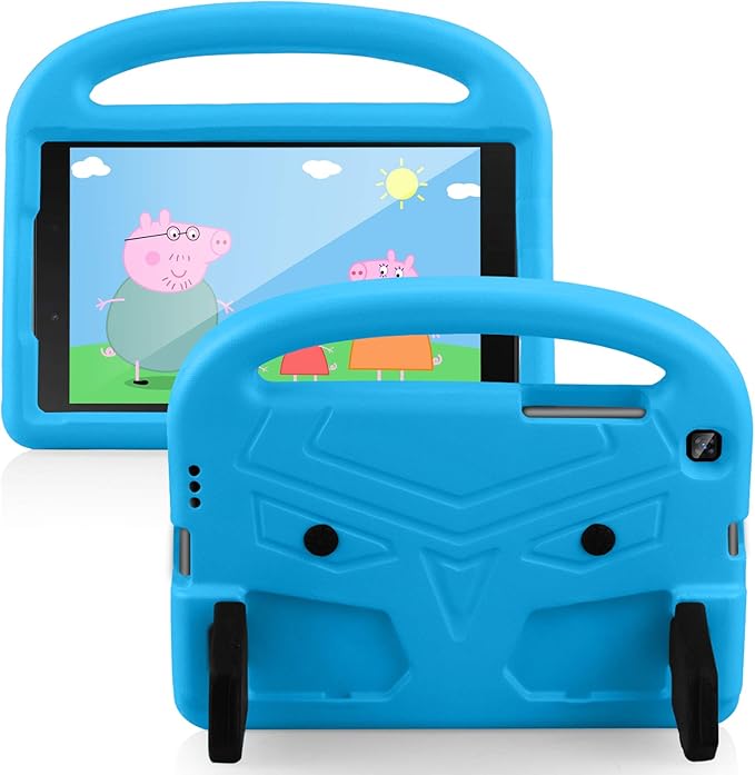 Kids Case for Samsung Galaxy Tab A 8.0 (2019) SM-T290/SM-T295 Techcircle Kid Child Safe Shock Proof EVA Rugged Protective Handle Stand Case for Galaxy Tab A 8.0 SM-T290/SM-T295 Tablet Black