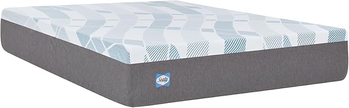 Sealy Dreamlife 12” Hybrid Mattress-in-a-Box, California King, SealyComfort Gel Memory Foam, SealyResponsive Encased Coils, Surface-Guard Technology
