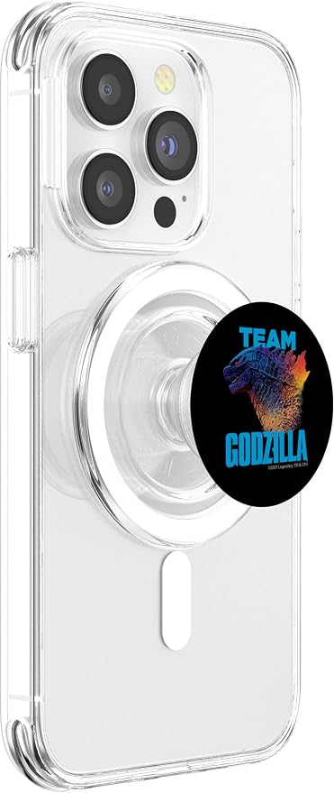 Godzilla vs Kong - Official Team Godzilla Neon PopSockets Adhesive PopGrip