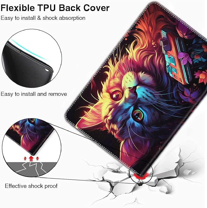 Case for iPad 10.2/10.5，iPad 9th/8th/7th Gen，for iPad 10.2 inch 2021/2020/2019/iPad Air 3rd Gen/Pro 10.5 - Slim Fit Standing Cover with Auto Sleep/Wake，Enchanted Forest 2
