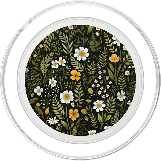 Mixed Flower Bouquet Floral Pattern Wildflowers PopSockets Adhesive PopGrip
