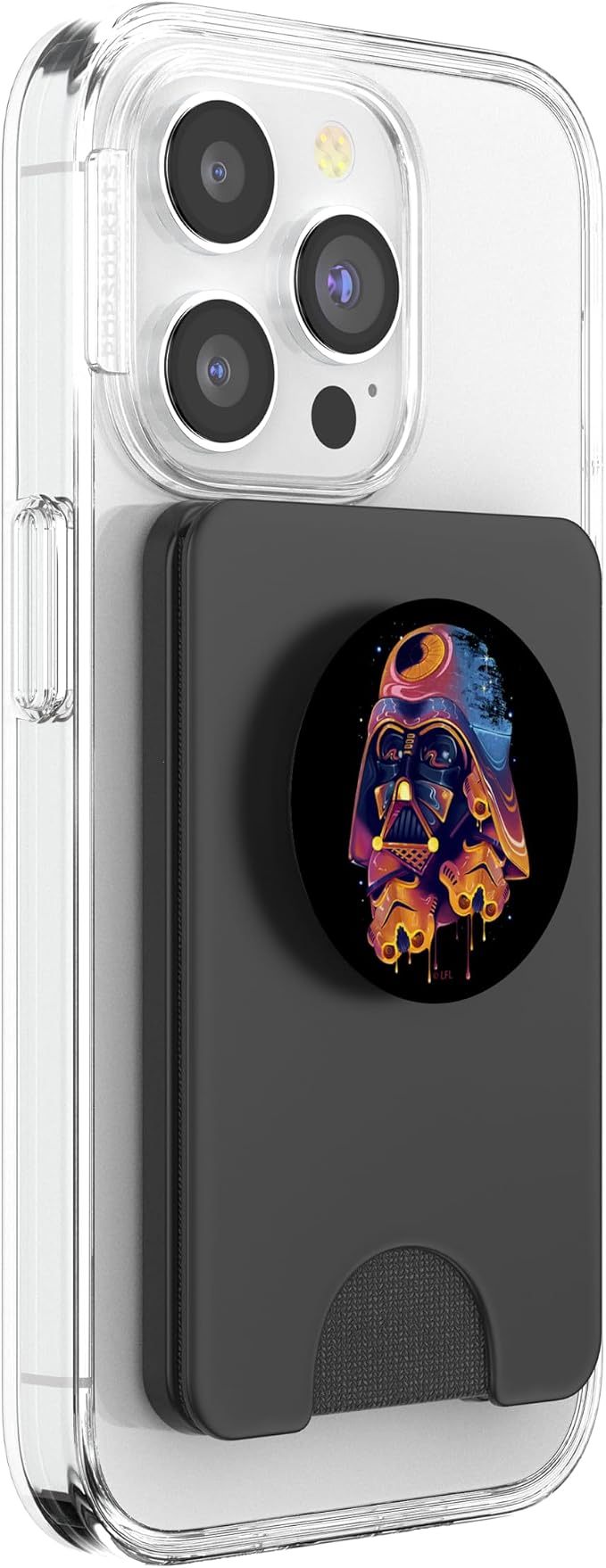 Star Wars Darth Vader Trooper Helmets Psychedelic Drip PopSockets Adhesive PopGrip
