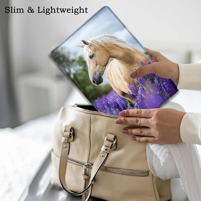 Case for Samsung Galaxy Tab A11 + Plus/A9 + Plus 11 Inch 2025/2023 Ultra-Thin Multi-Angle Protective Cover with Auto Sleep/Wake Black Cat and the Blue Flower