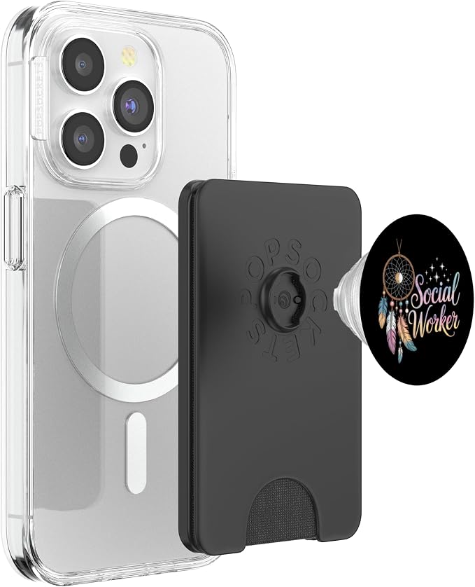 Social Worker Social Workering Social Work PopSockets Adhesive PopGrip