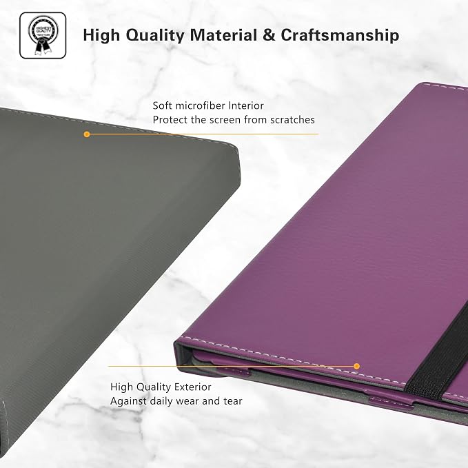 LiuShan for TECLAST P50 CaseDOOGEE U11 Case，U11 PRO Case，360 Degree Rotation Stand PU Cover for 11 TECLAST P50 2024/TECLAST P50S/DOOGEE U11/U11 PRO Tablet(Not Fit TECLAST P50 2025)Black