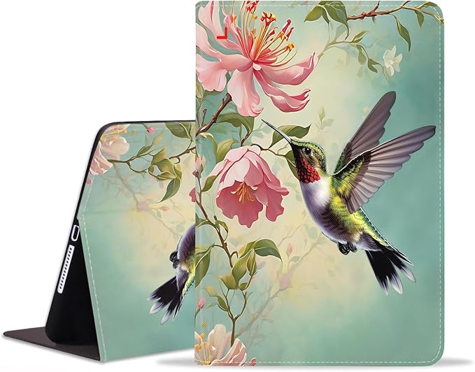 Case for iPad (A16) 11th Generation 11 Inch 2025 iPad 10th Generation 10.9 Inch 2022 Adjustable Stand Auto Wake/Sleep Smart Leather Case African American Black Girl