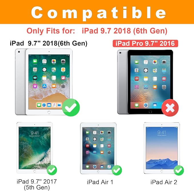 Case for iPad 9th 8th 7th Generation (2021/2020/2019) 10.2 InchiPad Air 3rd Generation PU Leather Cover Multi-Angle Viewing Stand with Card Pocket for ipad 9th Generation CaseBlack