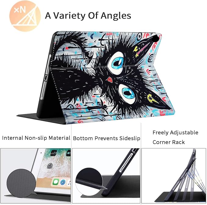 Case for iPad Mini 5/4/3/2/1 Durable Shockproof Protective Cover for Apple 7.9 inch iPad Mini 1st2nd3rd4th5th Generation，Blue Dragon