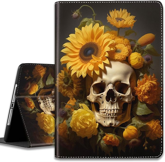 Case for iPad (A16) 11th Generation 11 Inch 2025 / iPad 10th Generation 10.9 Inch 2022 Ultra-Thin Multi-Angle Protective Cover with Auto Sleep/Wake A Dark Horse