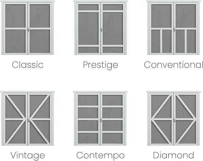 Handy Home Products Astoria 12x12 Do-It-Yourself Wooden Storage Shed- Does not Include Floor kit, Paint, or Roofing Shingles