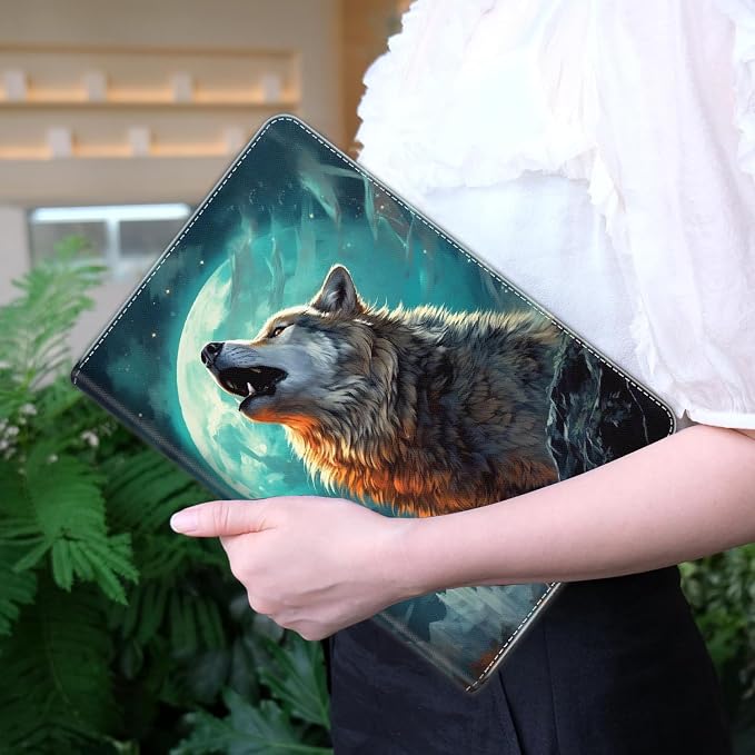 Case for iPad 10.2/10.5，iPad 9th/8th/7th Gen，for iPad 10.2 inch 2021/2020/2019/iPad Air 3rd Gen/Pro 10.5 - Slim Fit Standing Cover with Auto Sleep/Wake，Enchanted Forest 2