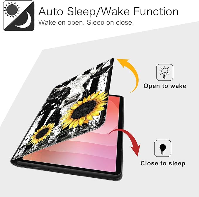 Case for Samsung Galaxy Tab A11 Plus 2026 &amp Galaxy Tab A9+ 11 Slim Smart Stand Cover with Auto Wake/Sleep Shockproof Protective Shell for Work &amp School Astronaut