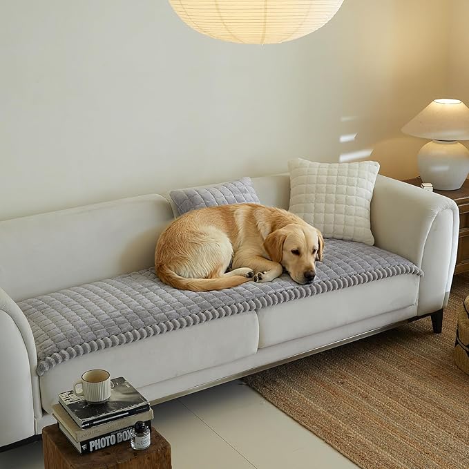 Couch Covers for 3 Cushion Couch Sofa Pet Friendly,Non-Slip Sofa Cover Washable