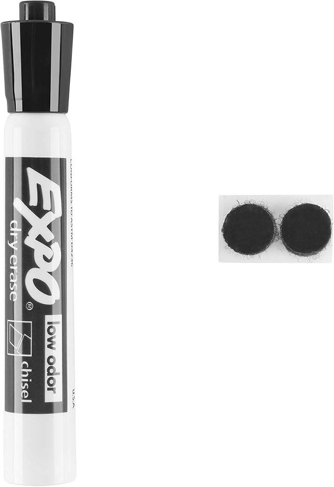 Think Board White Dry Erase Whiteboard 2'x3' – Self-Adhesive Reusable Writing Surface for Wall, Desk, or Fridge – Peel & Stick Removable Message Board for Home, Office & School