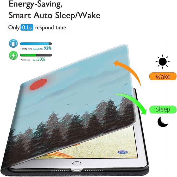 for Samsung Galaxy Tab A8 Case for Samsung Galaxy Tab A8 10.5 Case 2022 Lightweight Smart Cover PU Leather Adjustable Stand Protective Cover with Auto Wake/Sleep - Art Butterfly