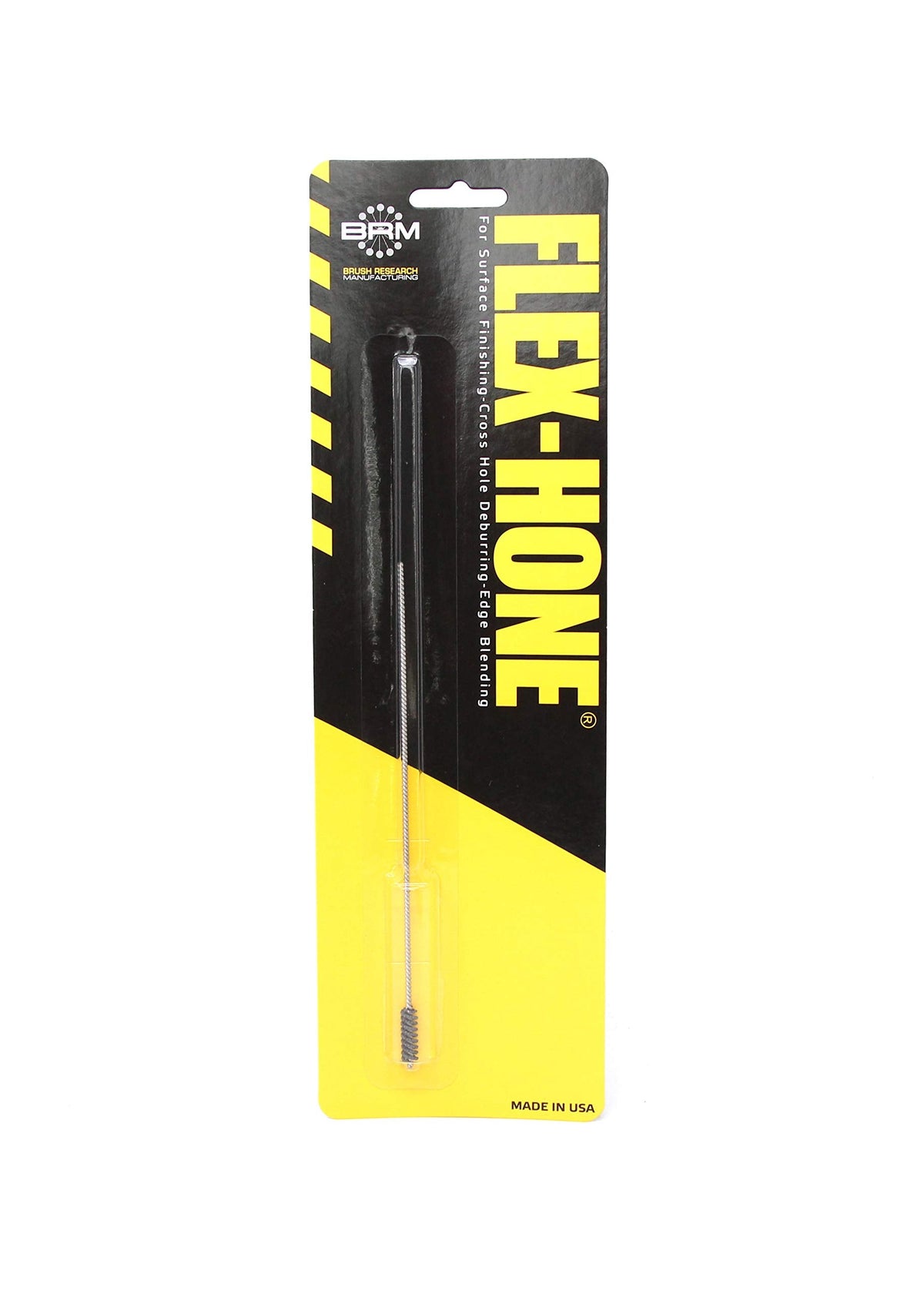 Brush Research BC45M18 FLEX-HONE®, 0.177" (4.5mm) Diameter, 180 Grit, Silicon Carbide, for Mild Steel, Stainless Steel, Cast Iron and Softer Ferrous Materials