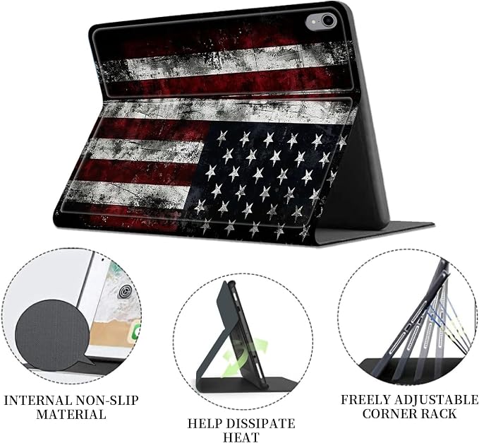 Case for iPad (A16) 11th Generation 11 Inch 2025/ iPad 10th Generation 10.9 Inch 2022 CaseHybrid Slim Multi-Angles Stand Auto Wake/Sleep Cover-Beach Sunset