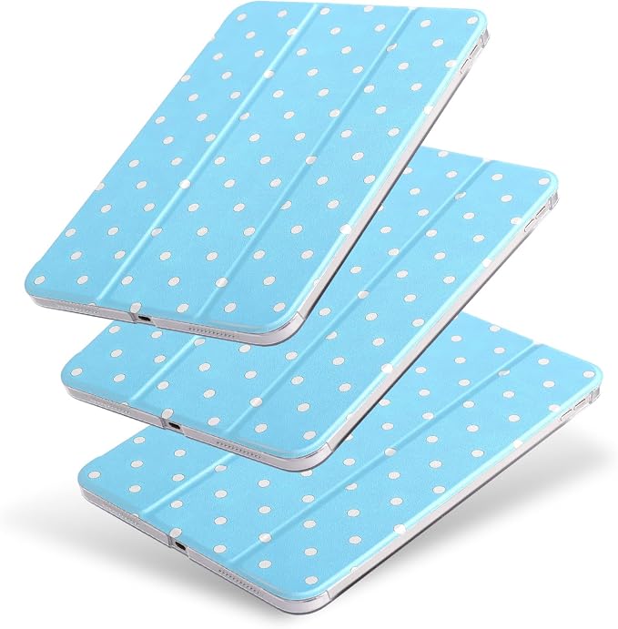 case for ipad 11th Generation11 Inch 2025 (A16 Chip) &amp 10th Gen 10.9 Inch 2022 - Slim Scratch-Resistant Hard PC Translucent Back Shell Smart Cover Wake/Sleep FunctionBlack Bow