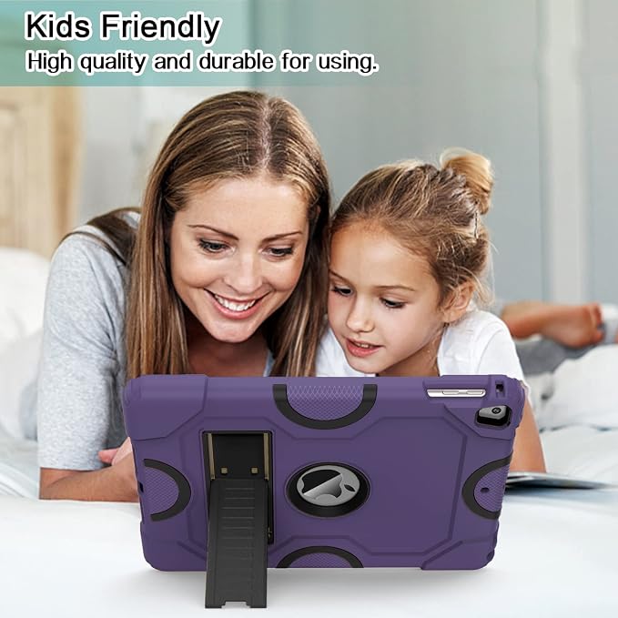 ZoneFoker Case for iPad 6th/5th Generation (9.7 Inch 2018/2017 Model) iPad Air 2 / 1st iPad Pro 9.7 Heavy Duty Shockproof Rugged Protective Case Alpine Green