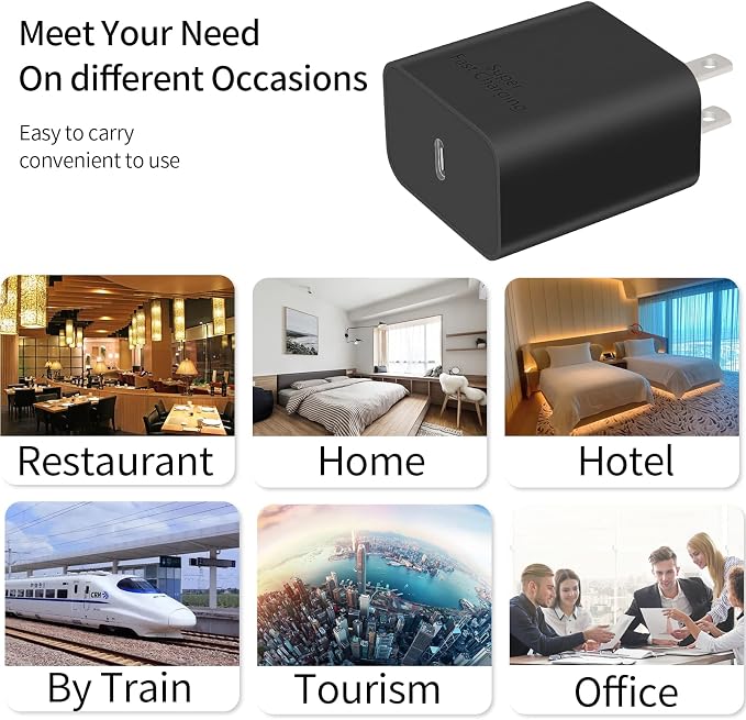 45W Fast Charger Type C ChargerUSB C Charger Fast Charging Block for Samsung Galaxy S23 Ultra/S23/S23+/S22/S22 Ultra/S22+/Note 10/Note 20/S20/S21/S10 S10e S9 S8 Plus (2 Pack)