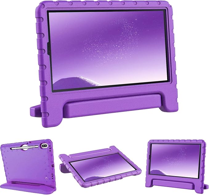 Kids Case for Samsung Galaxy Tab S6 Lite Shockproof Handle Stand Blue | Lightweight Kids Friendly EVACompatible with Samsung Galaxy Tab S6 Lite 10.4 Inch 2024/2022/2020 Release S Pen Holder