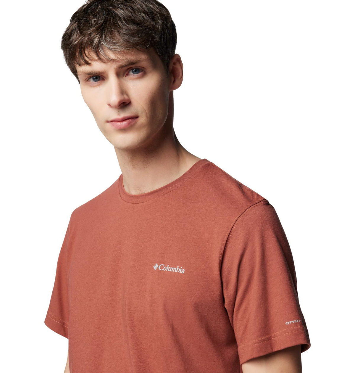 Columbia Men's Thistletown Hills Short Sleeve, Auburn Heather, X-Small
