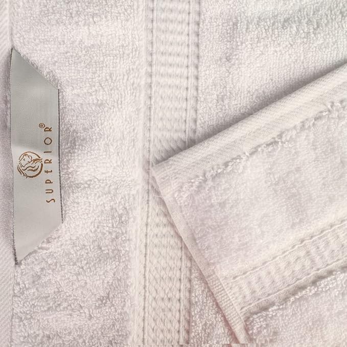 Superior Egyptian Cotton Pile Face Towel/Washcloth Set of 6, Ultra Soft Luxury Towels, Thick Plush Essentials, Absorbent Heavyweight, Guest Bath, Hotel, Spa, Home Bathroom, Shower Basics, Cream