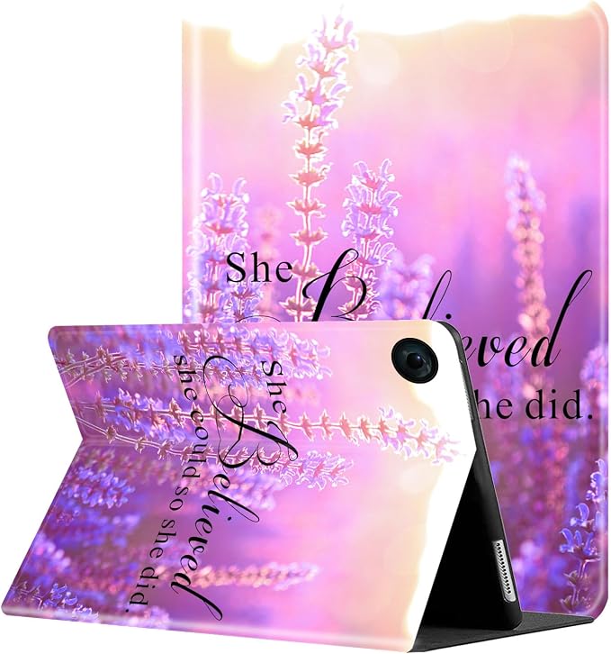 Case for iPad 10.2-inch (2021/2020/2019)/ iPad Air 10.5 2019 / iPad Pro 10.5 Multi-Angle Bracket with Automatic Sleep/Wake Protection Case - Babe We Got This