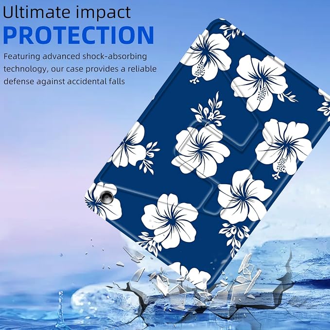 for Amazon Fire Max 11 2023 Release Table Case 11'' Rotating Auto Wake Sleep Leather Table Case for Amazon Fire Max 11 2023 Release Stand Bird Flowers Design for Woman Man
