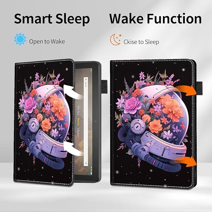 Case for Amazon Kindle Fire Max 11 Tablet (13th Generation 2023 Release) - Slim Fit Standing Cover with Auto Sleep/Wake for All-New Fire 11 Max Tablet，Enchanted Forest 2