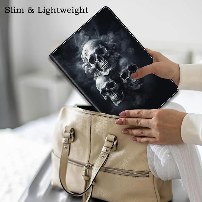 Case for iPad (A16) 11th Generation 11 Inch 2025 / iPad 10th Generation 10.9 Inch 2022 Ultra-Thin Multi-Angle Protective Cover with Auto Sleep/Wake A Dark Horse