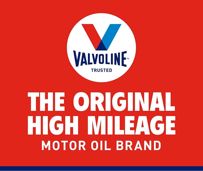 Valvoline High Mileage with MaxLife Technology SAE 5W-30 Synthetic Blend Motor