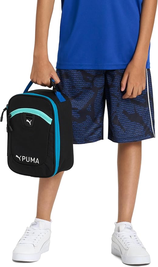 PUMA Unisex Kid's Rally Lunch Box, Galactic Grey, Small