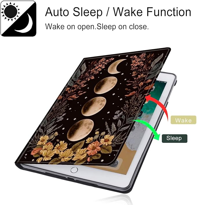 for All-New Fire HD 10 Tablet Case (13th Generation 10.1 inch 2023 Release) with Adjustable Stand &amp Auto Wake/Sleep Feature Smart Protect Cover Case - American Flag