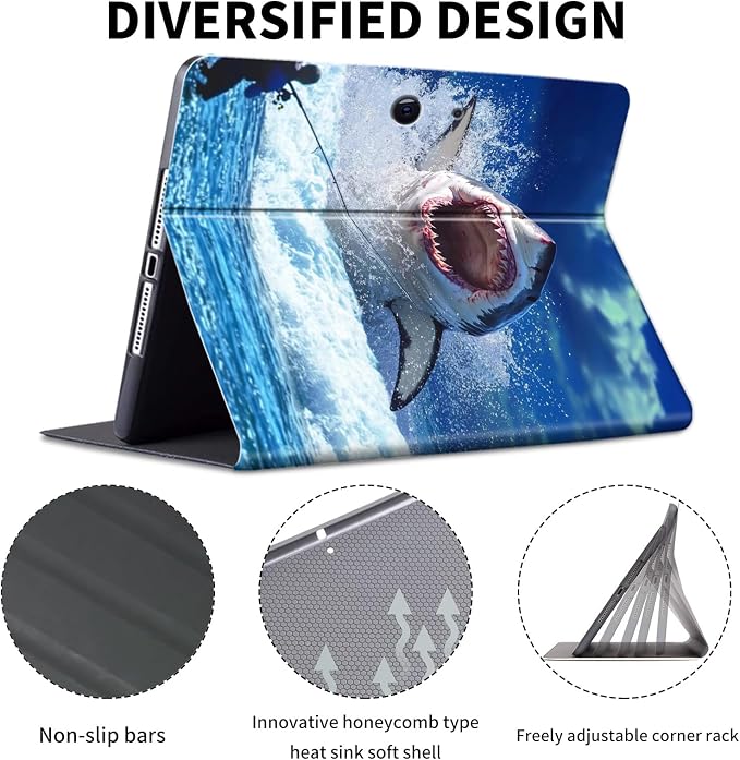 Case for Microsoft Surface Pro 11/10 / 9 13 InchPU Leather Cute Slim Folio Adjustable Stand Cover Case for Surface Pro 11th Edition AIAutumn Red Forest