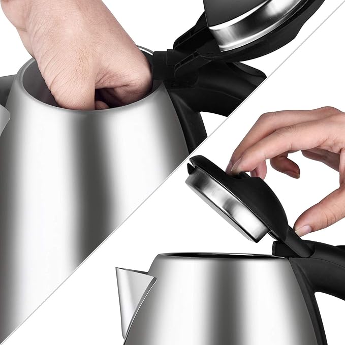 DEZIN 2L Electric Kettle, Fast Boil Electric Tea Kettle, 1000W Water Boiler