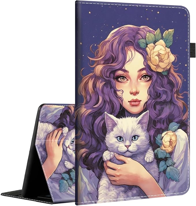 Case for Amazon Fire Max 11 Tablet (13th Generation 2023 Release) Multi-Angle Smart Stand Cover Auto Sleep/Wake for Fire 11 Max Tablet，African American Women Inspirational Quotes