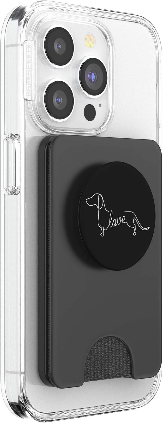 Dachshund Chiweenie Wiener Dog Love Art Sketch Gift PopSockets Adhesive PopGrip