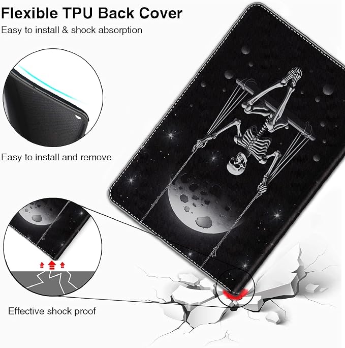 Case for iPad 10.2/10.5，iPad 9th/8th/7th Gen，for iPad 10.2 inch 2021/2020/2019/iPad Air 3rd Gen/Pro 10.5 - Slim Fit Standing Cover with Auto Sleep/Wake，Enchanted Forest 2