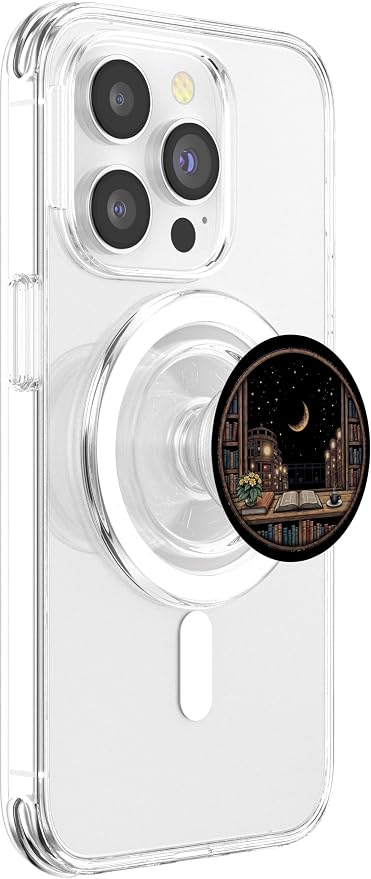 Book Lover Booktrovert Librarian Bookish Reader PopSockets Adhesive PopGrip