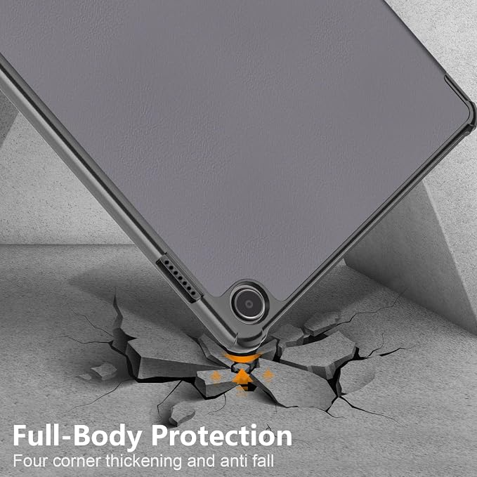 Slim Case for Amazon Fire Max 11 Tablet (13th Generation 2023 Release) Trifold Lightweight Hard Shell PU Leather Stand Folio Protective Cover with Auto Wake/Sleep Colored Graffiti Doodle
