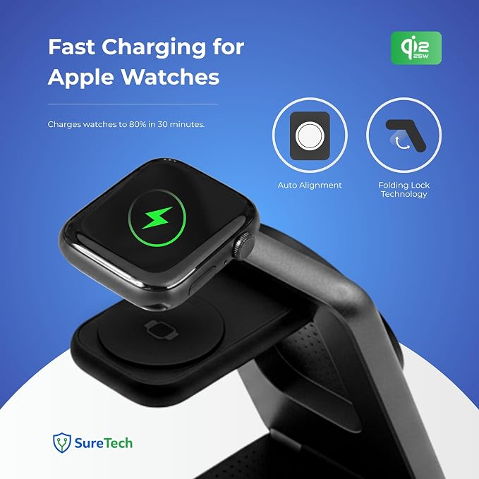 Travel Bundle (Wireless Charger Wall Charger and Travel Case)
