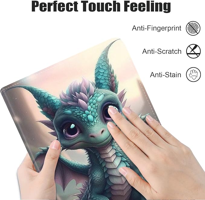 Case for Samsung Galaxy Tab S10 Plus 2024/ S9 Plus/ S9 FE Plus 5G 12.4 Inch 2023 Premium PU Leather Stand Folio Cover with Auto Sleep/Wake Abstract Colorful Dog