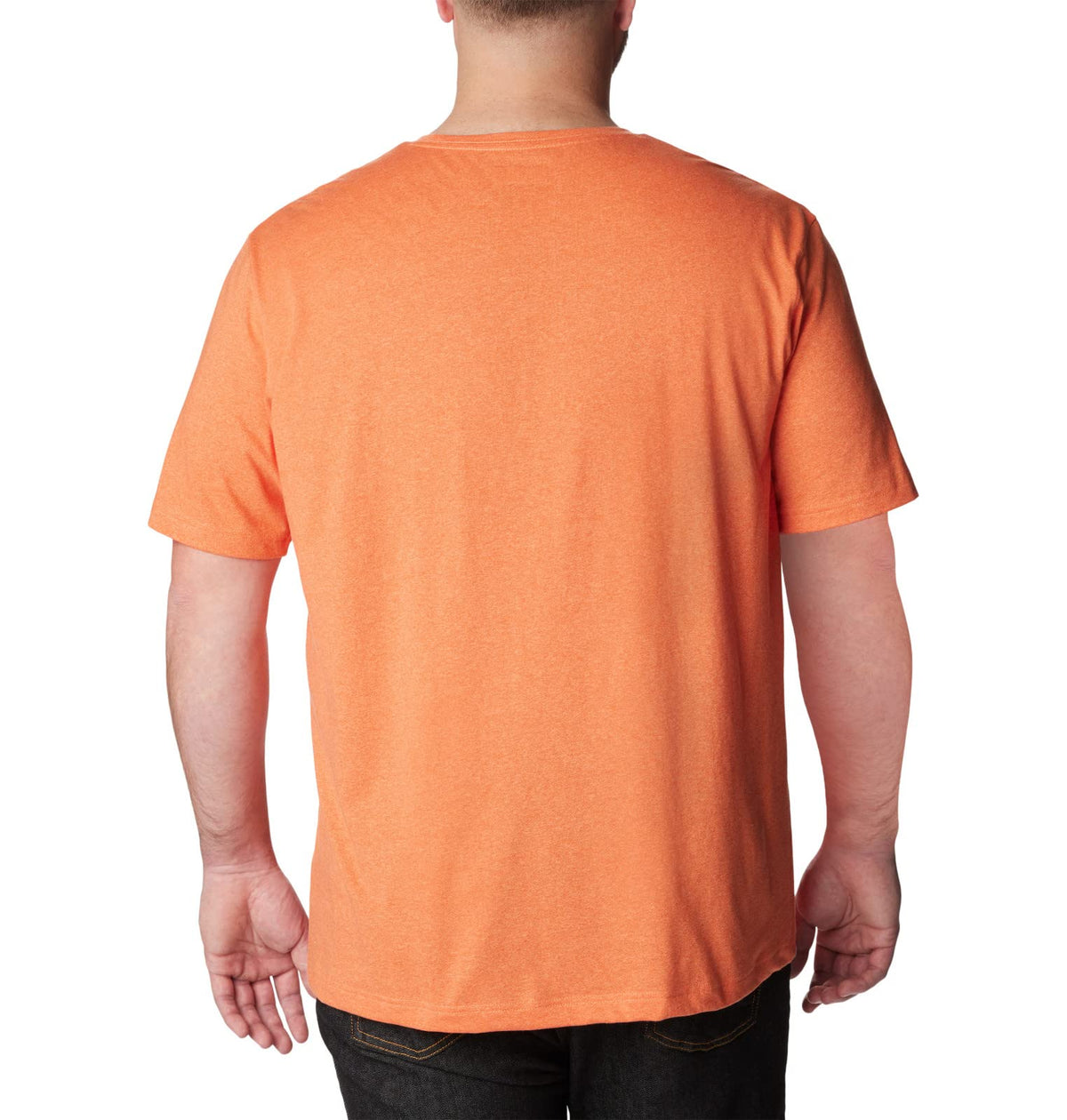 Columbia Men's Thistletown Hills Short Sleeve, Desert Orange Double Dye, 2X Big