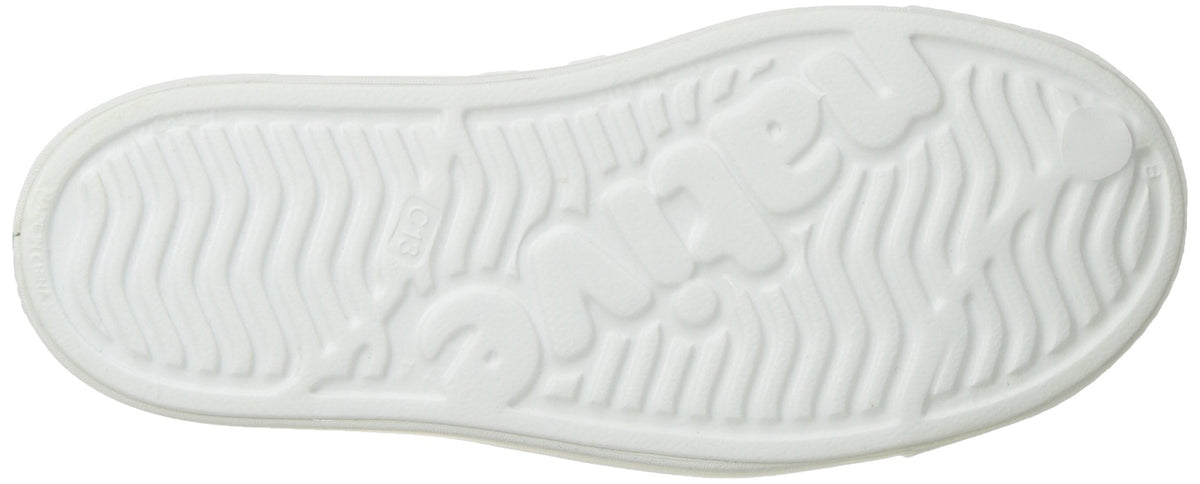 Native Shoes Unisex-Kids Jefferson Sneakers, Shell White/Shell White, 12 Little Kid