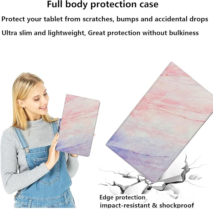 Case for iPad (A16) 11th Generation 11 2025 &amp iPad 10th Generation 10.9 inch 2022 Case with Pencil Holder [Auto Wake/Sleep] PU Leather Tri-fold Stand Clear Soft TPU Back Cover Matchagreen