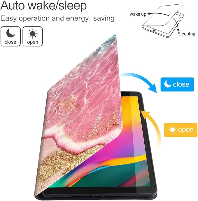 Case for New iPad (A16) 11th Generation 11 Inch 2025 for iPad 10th Generation 10.9 2022 Multi-Angle Smart Stand Cover Auto Sleep/Wake Halloween Panda Wizard and Pumpkin