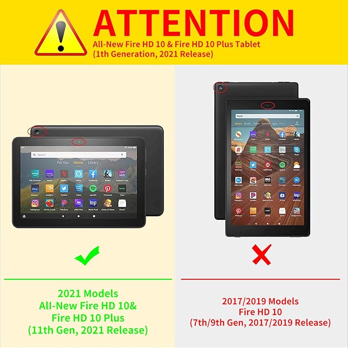 Case for All-New Amazon Kindle Fire HD 10 &amp 10 Plus 11th Generation 2021 Release 10.1 inchSlim Folding Stand Cover with Auto Wake/SleepAmerican Girls