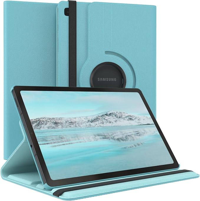 Vultic Rotating Case for Samsung Galaxy Tab A 8.4 2020 (8.4-inch) [SM-T307U] 360 Degree Stand [Auto Sleep/Wake] Folio PU Leather Smart Tablet Cover (Black)