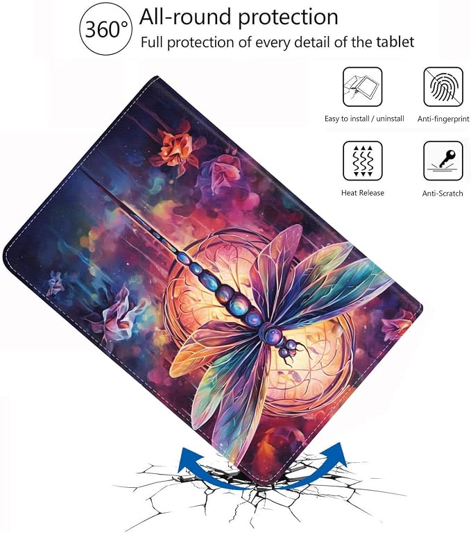 for iPad mini 7 (A17 Pro) 2024 Case/iPad mini 6 2021 Case Adjustable Stand Auto Wake/Sleep Smart Leather Cover for iPad mini 7th/6th Generation 8.3 Inch Sloth